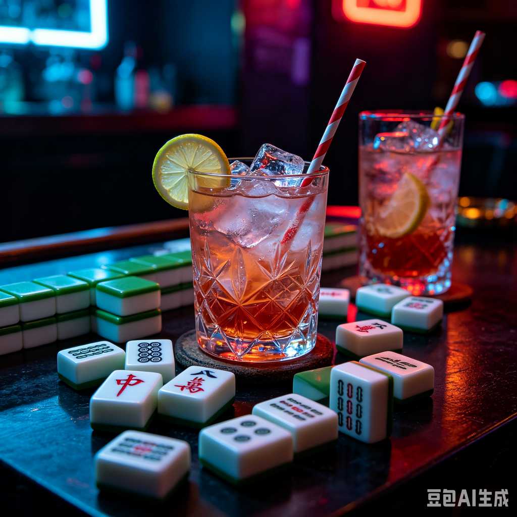 elegant text mahjong tiles