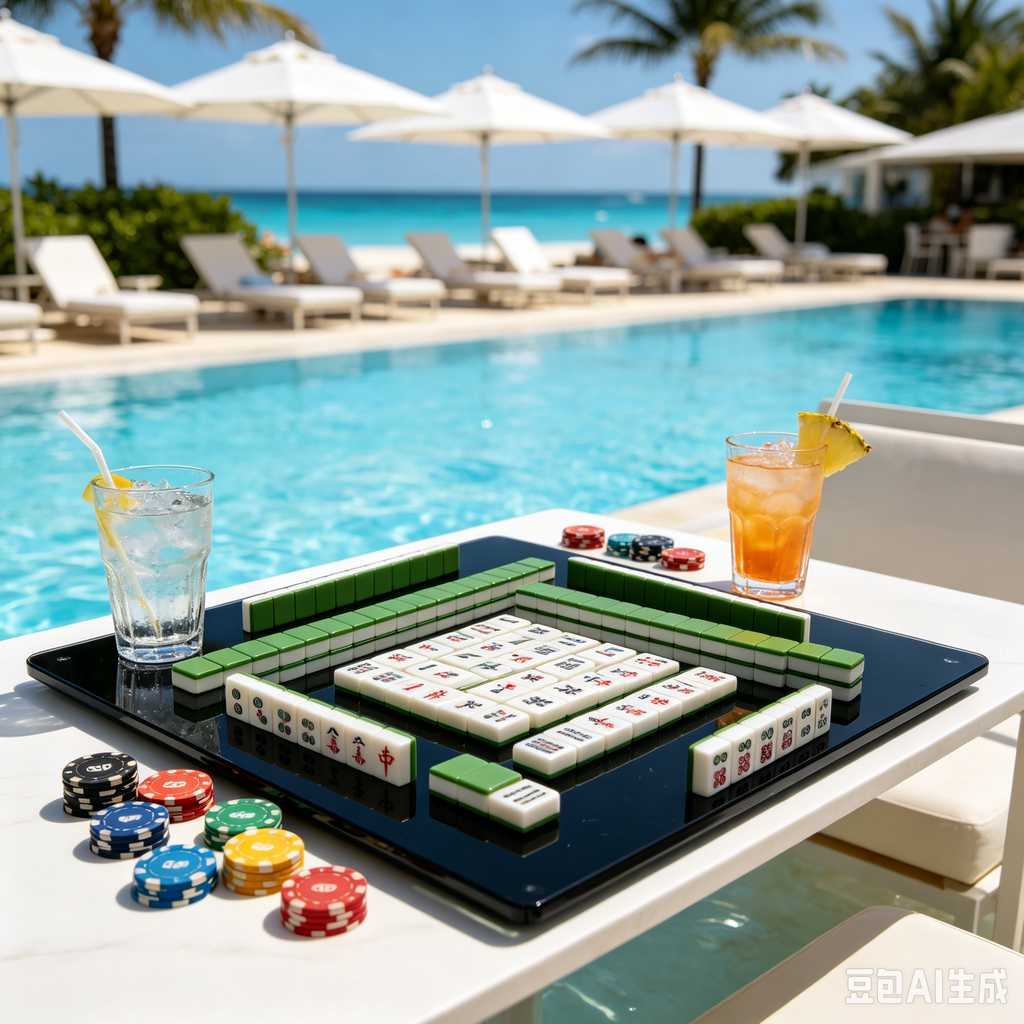 portable luxury mahjong set