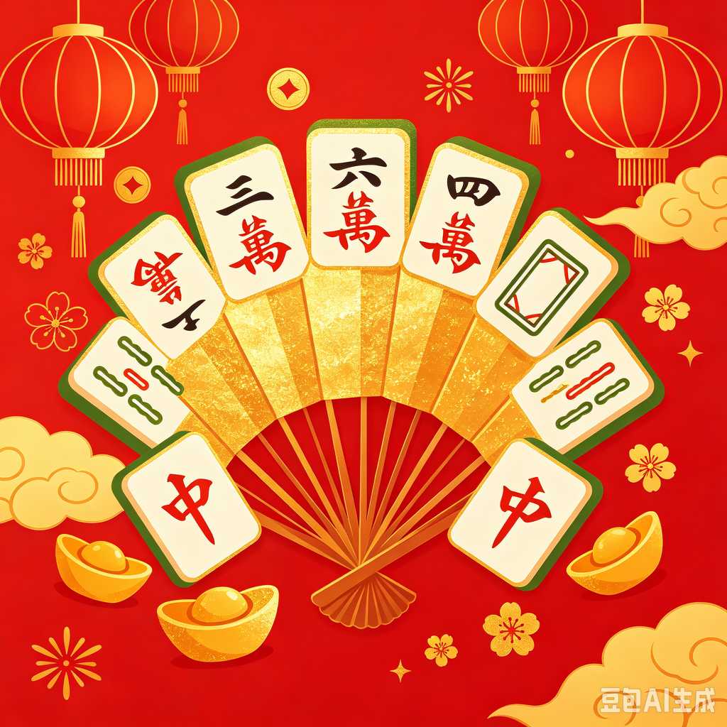special color mahjong set gift