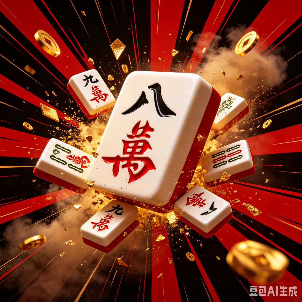 unique color mahjong tiles design
