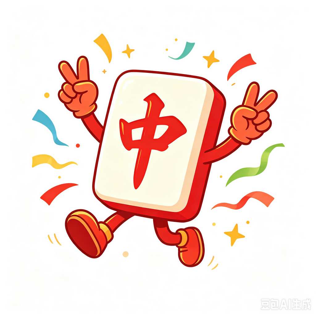 clear printing mahjong characters