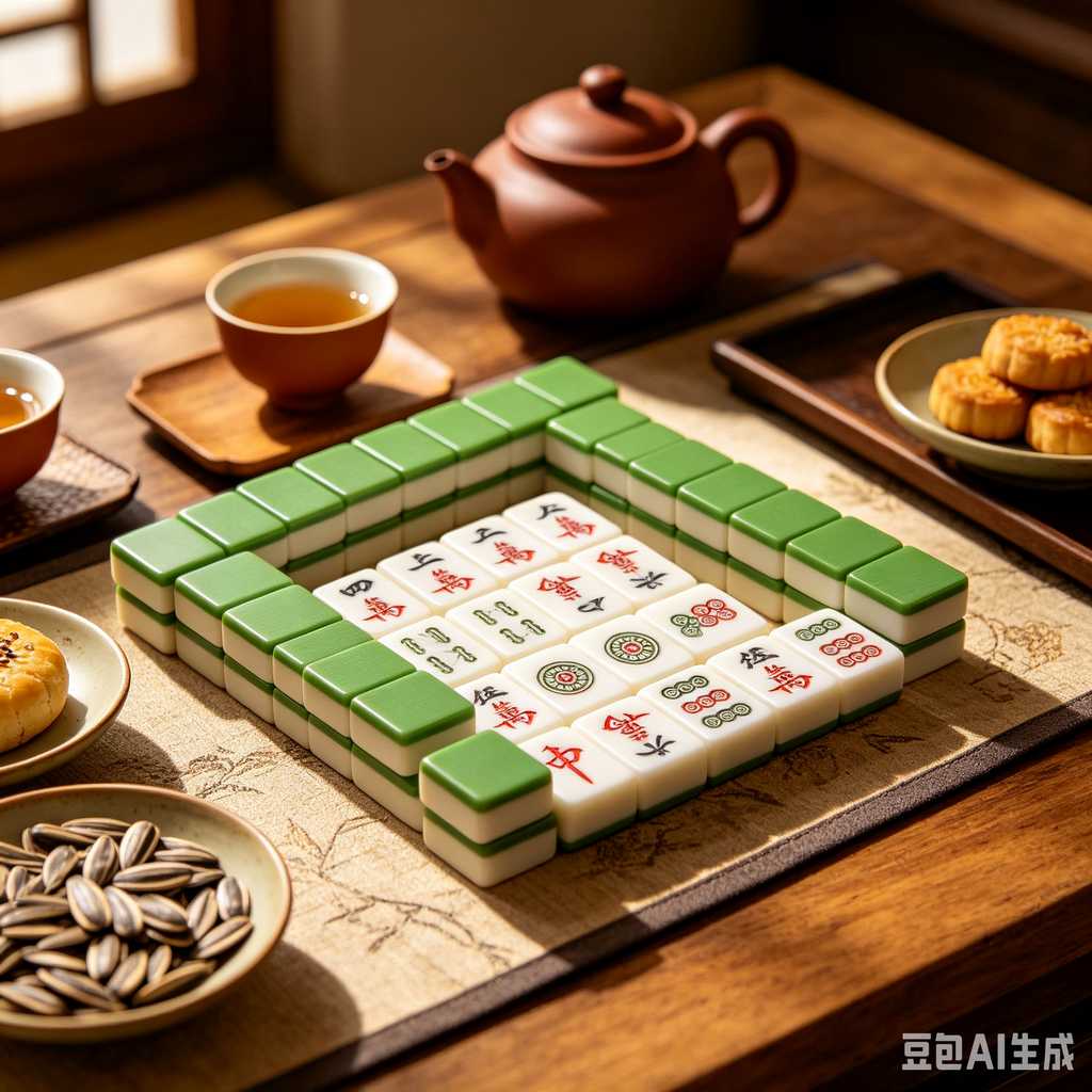 classic chinese mahjong tiles
